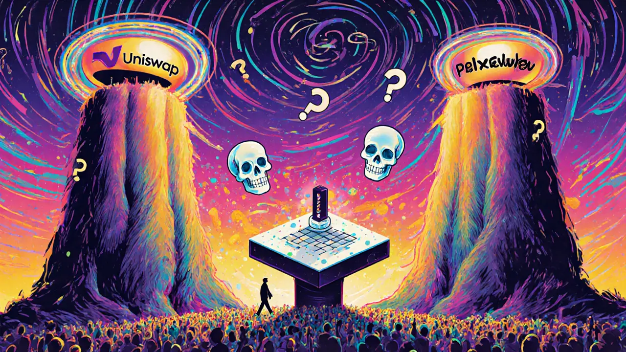 Tiny Mars Ecosystem dwarfed by giant crypto exchanges, with one user walking away from it.