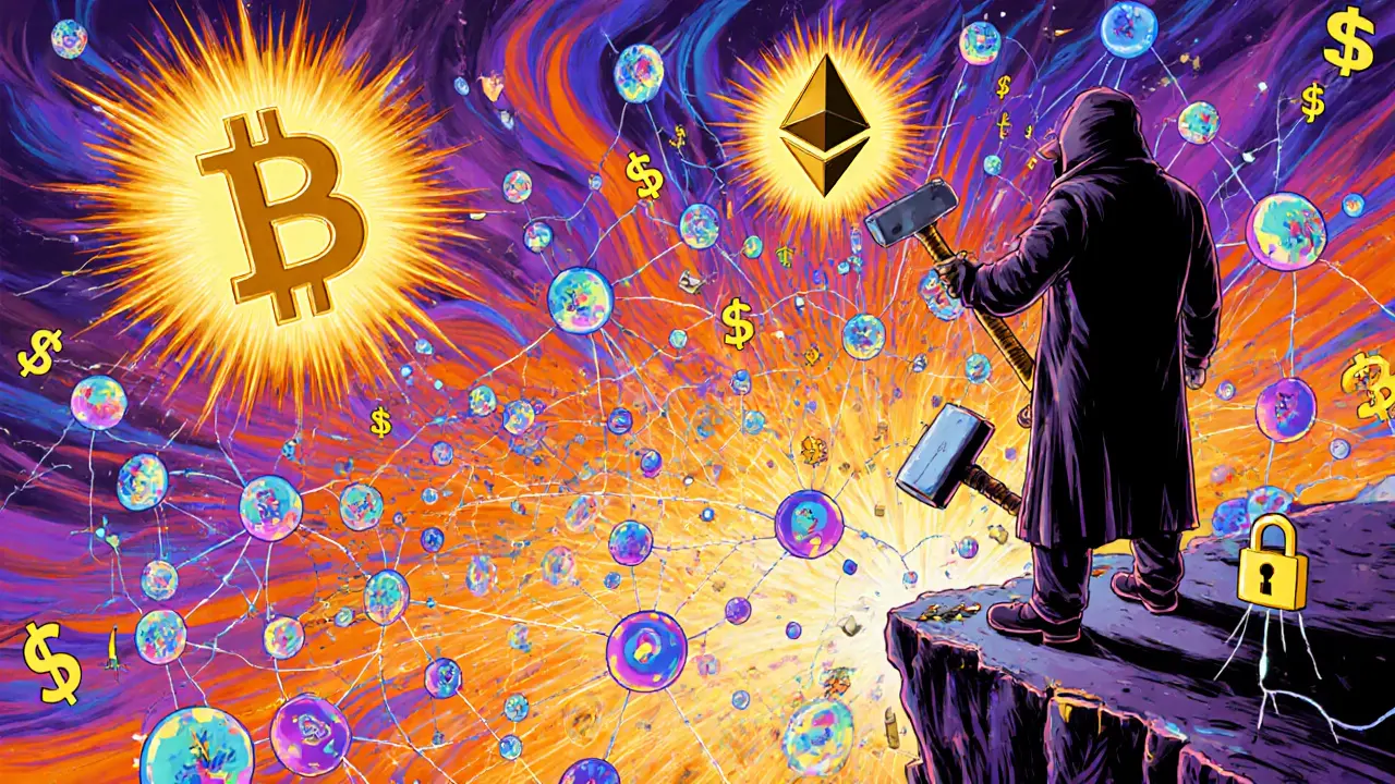 Security Differences Between Public and Private Blockchains