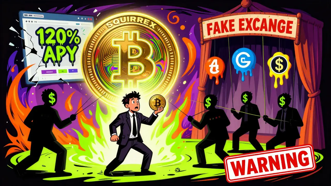 Squirrex Exchange Crypto Exchange Review: A Scam Alert