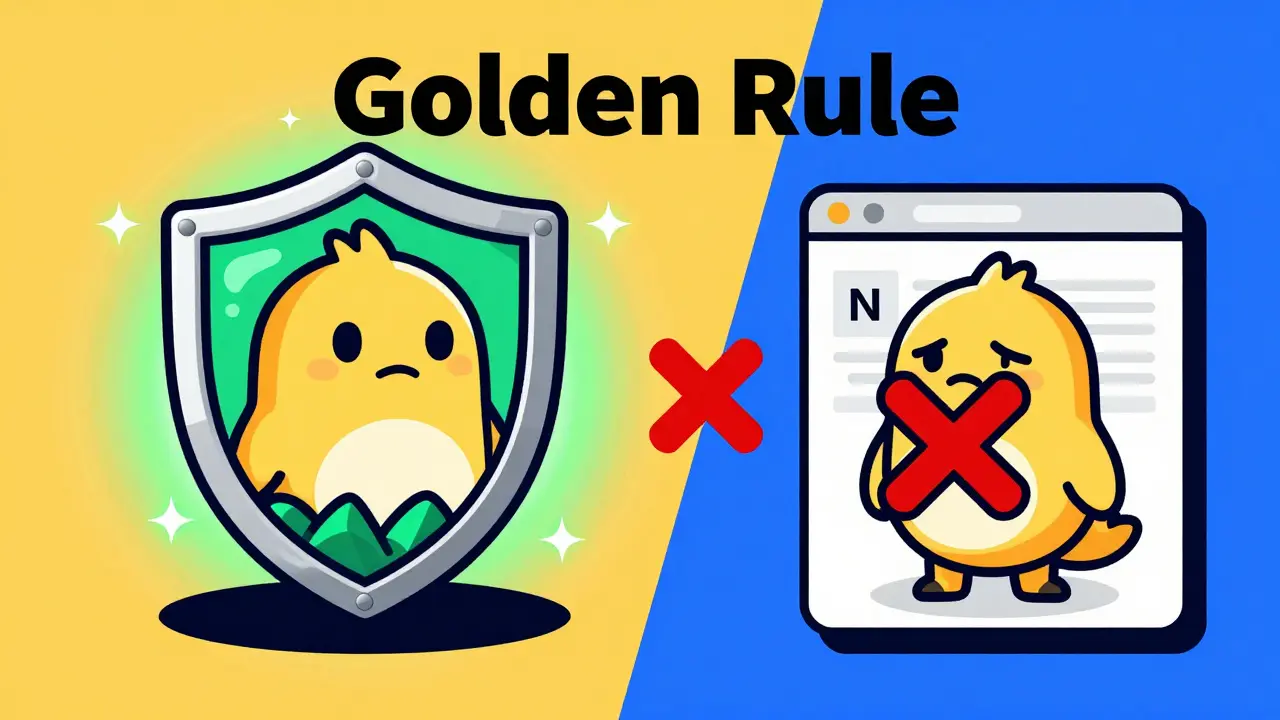 Illustration showing safe wallet vs marketplace listing for RACA airdrop eligibility